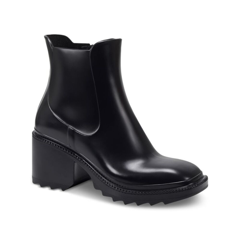 INC Womens Black Cushioned Eadin Round Toe Dress Boots Shoes 5 M - Picture 1 of 4